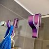 Shower Hook For 8Mm Glass Doors Holds Towels And Clothes Wall Organizer Towel Holder Easy-To-Install Minimalist Home Decor
