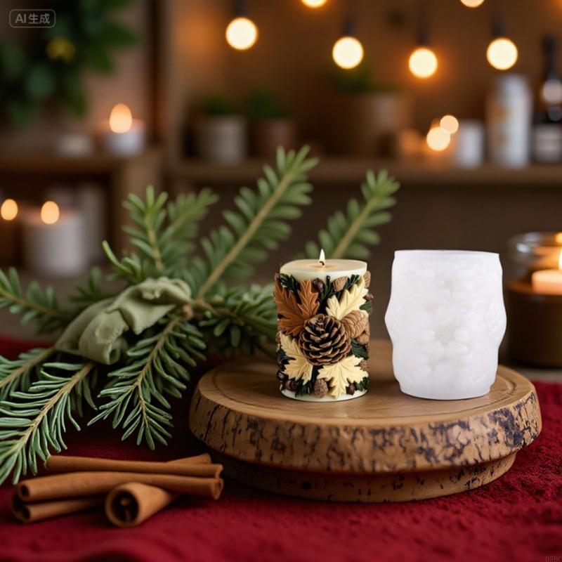Pinecone Embossed Silicone Mould Silicone For Candle Soap