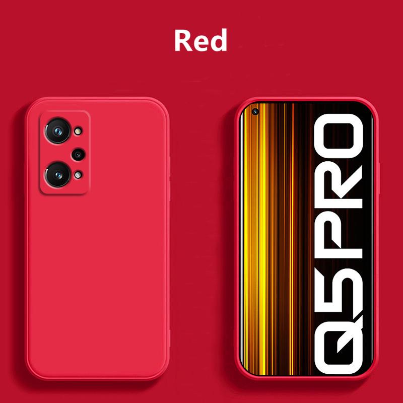For Realme Q5 Pro case For Realme Q5 Q5 Pro Cover Case phone protective case Liquid silicone shell Cover For Realme Q5 Q5 Pro 5G