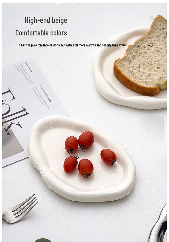 Nordic Ceramic Jewelry Tray & Candle Display for Keys