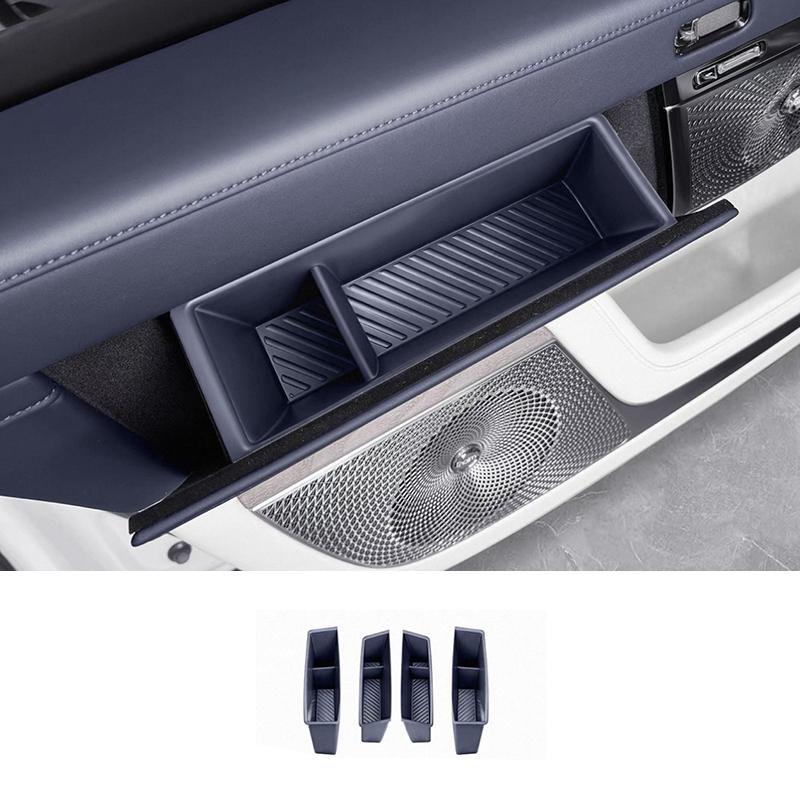 For Zeekr 9X 2025 2026 Silicone Storage Box for Car Doors Noise Prevention Hide Storage Interior Accessories