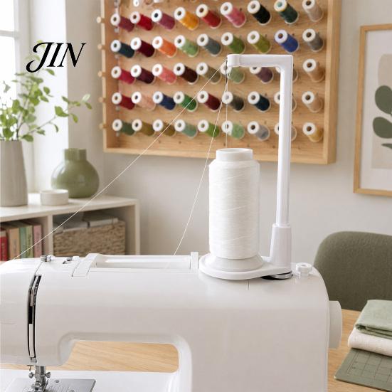 Nähgarn-Organizer Maschinenspulenhalter, Aufrechter Effizienter Garnrollenhalter, Garnrollenhalter für Stickerei Quilting Overlockmaschine Bruchverhinderung