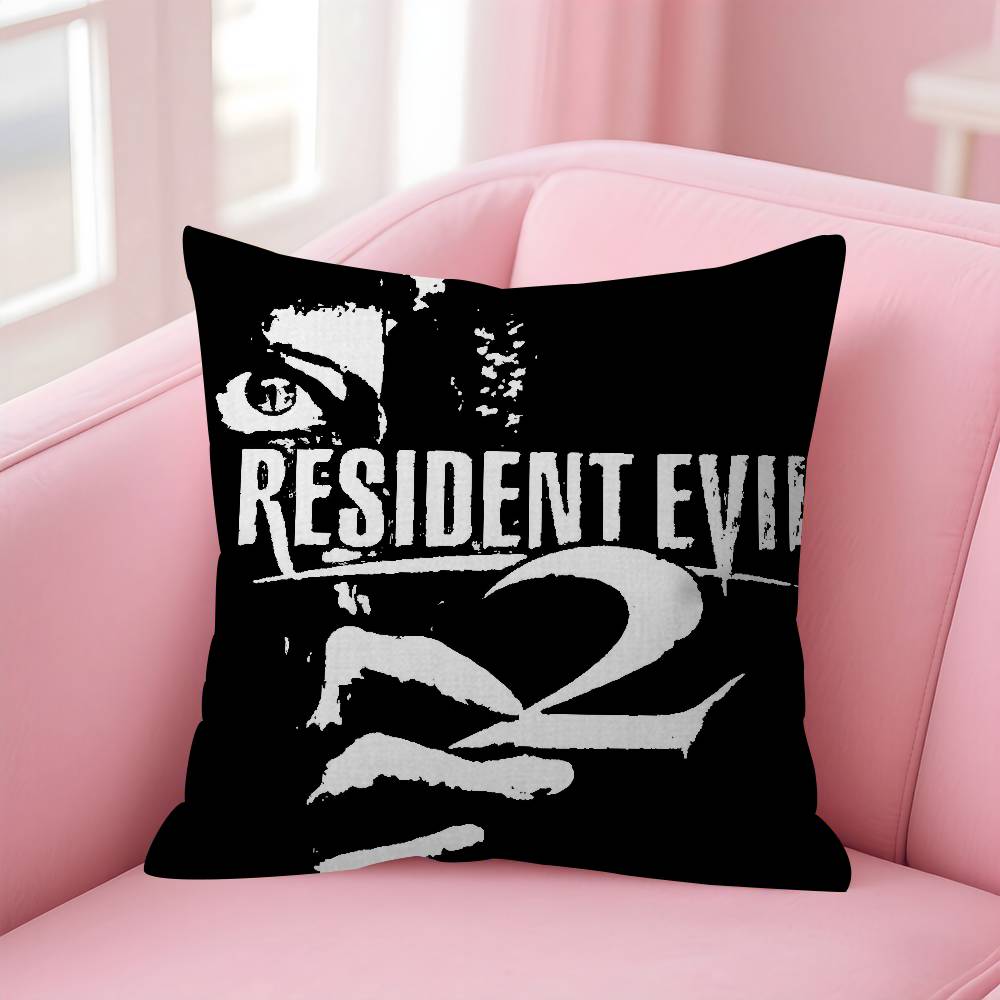 

Cushion Cover Pillowcase Upholstery Sofa Throw Pillow Home Decor Pillowcas Game RResident Evil Requiem 30x30 cm