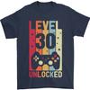 26 30e Verjaardag 30 Jaar Oude Level Up Gaming Heren T-shirt 100% Katoen Unisex T-shirt