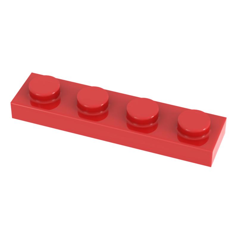 [Funbrick] 50 Stück Platte 1x4 3710 Kompatibel mit featuring Berühmter Baustein Klassischer Baustein Spielzeug MOC DIY
