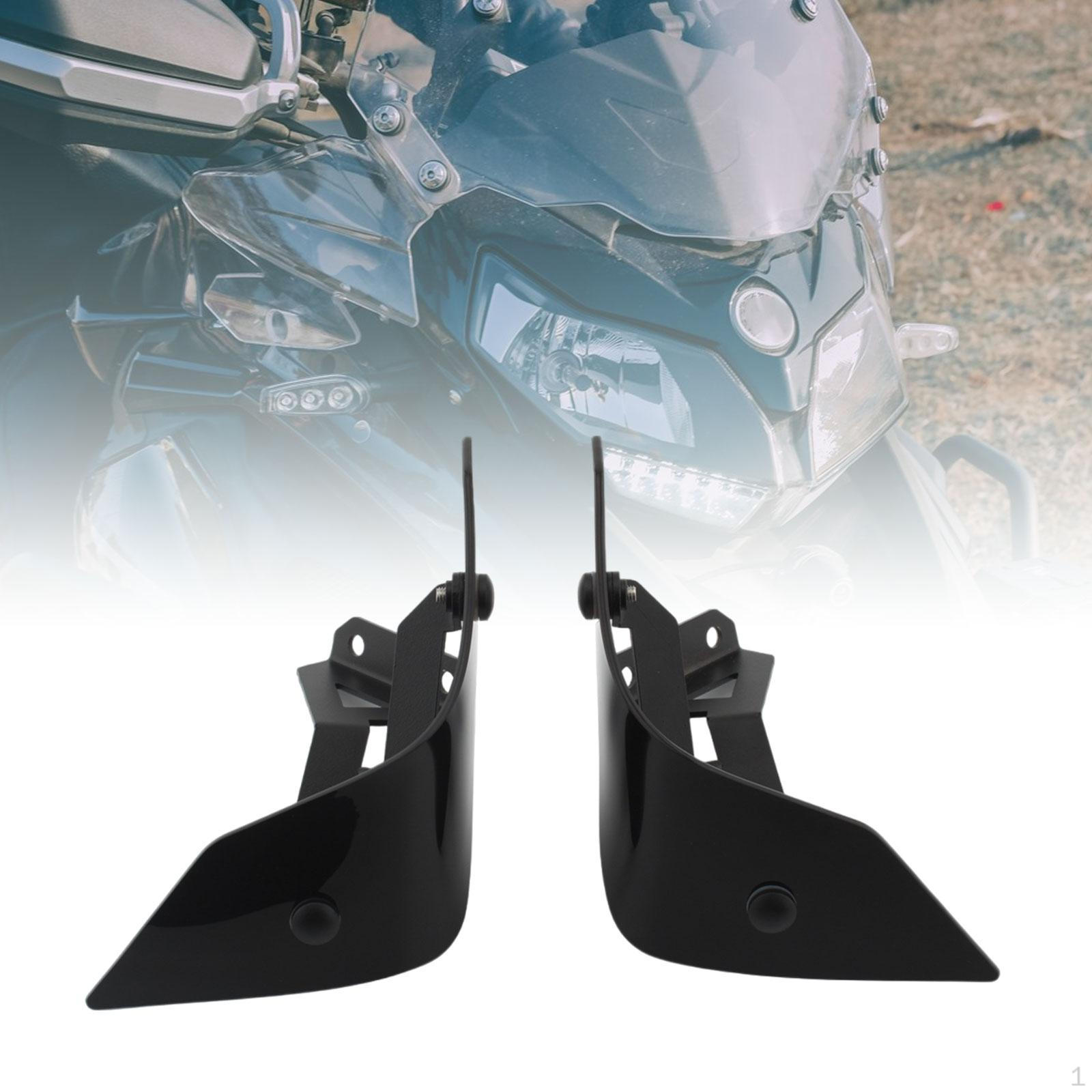 

Ветровые дефлекторы для мотоциклов Боковые дефлекторы для мотоциклов Высокопроизводительные сменные прочные аксессуары чёрный