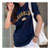 Navava NT1500 LeTTering PrinT Round Neck T shirT
