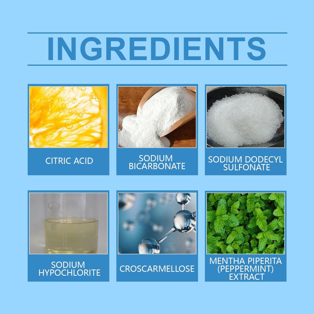 Pool Cleaning Slow-Release Tablets Pool Water Decontamination Deodorizing Cleaning Multi-Purpose Cleaning Effervescent Tablets