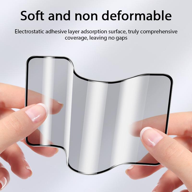 Pellicole Morbide in Ceramica HD 4IN1 per Samsung A57 A37 A56 5G A36 A26 A16 A55 A35 Pellicola Protettiva per Schermo e Fotocamera