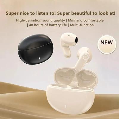 Mini Comfortable Noise-cancelling True Wireless Bluetooth Headphones With High Sound Quality Bluetooth 5.4 Earphones NEW