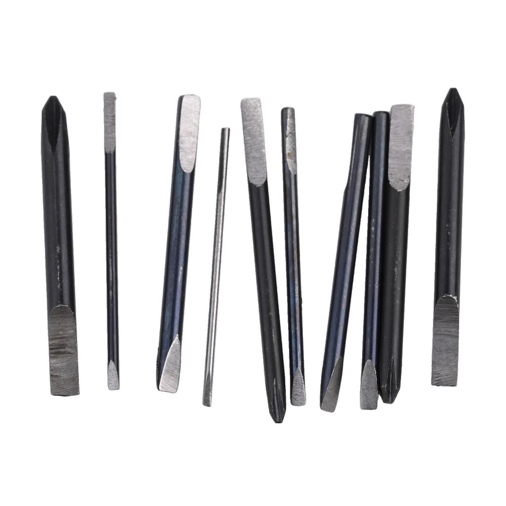 Repair Kit with 10 Screwdrivers for Watchmakers and Technicians Specializing in Small Scale Device Maintenance