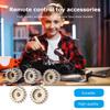 5pcs 3.175mm 32DP 16/17/18/19/20T Metal Pinion Motor Gear Aluminum Pinion Motor Gear for 1/10 RC Model Car