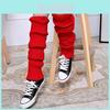 Luxuriöse Dicke Lange Schnee Strick Stulpen Über Knie Damen Atmungsaktive Acryl Winter Socken