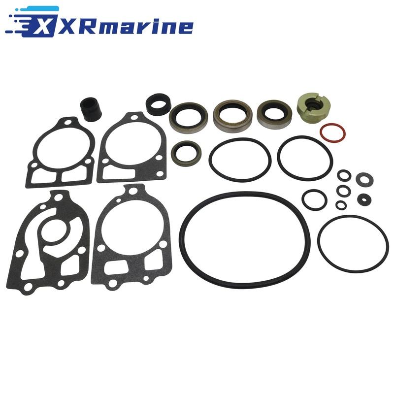 

For Mercruiser Alpha One Lower Seal Kit Generation I Drives 1972-1990 26-33144A1 26-33144A2 26-89238A1 Sierra 18-2652 чёрный