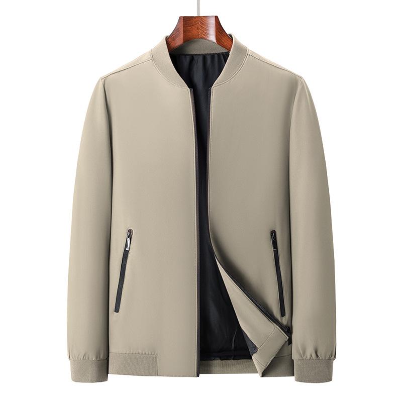 Spring and Autumn Men's Stand-Up Jacket Business Casual Top Men's Jacket