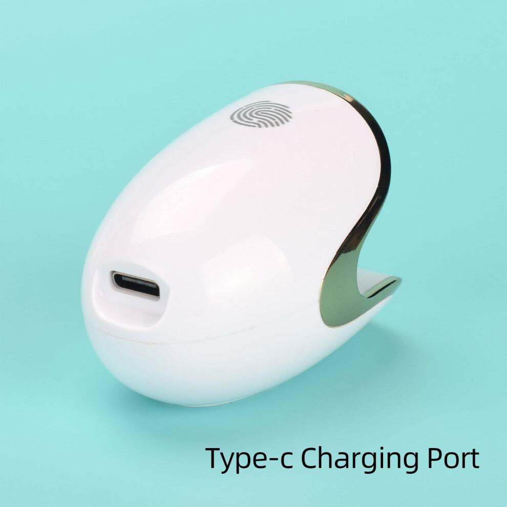Mini LED Gel Nail Lamp 6W Fast Curing USB TypeC Single Finger Lightweight Portable Design
