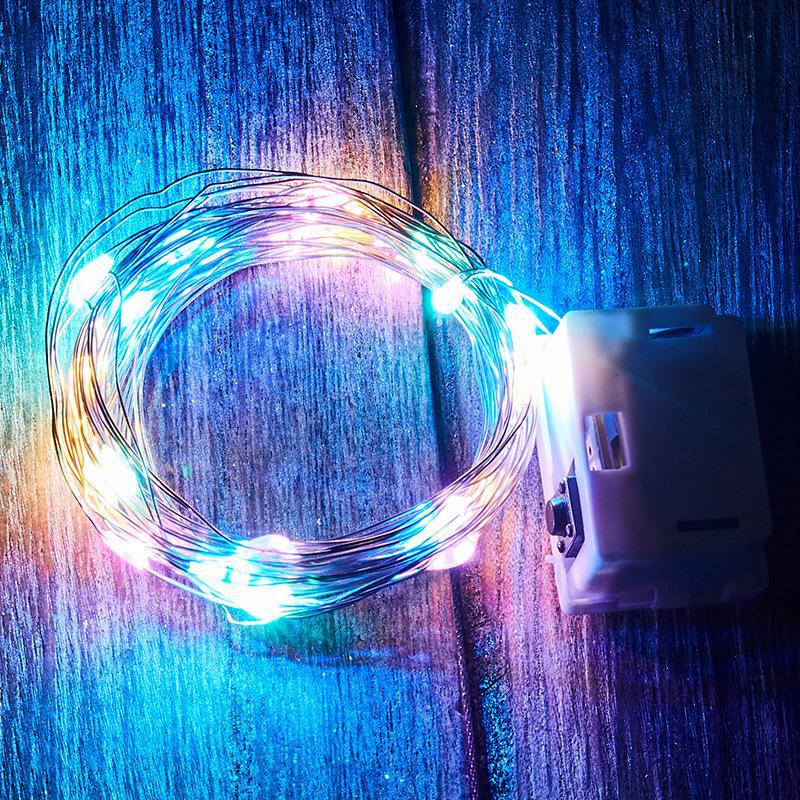 

Светодиодная гирлянда из медной проволоки, уличная лампа, рождественская фестонная гирлянда для украшения новогодней свадебной вечеринки CHINA