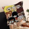 Cartoon The L-Loud H-Houses Cushion Cover Pillowcase Upholstery Sofa Throw Pillow Home Decor Pillowcas