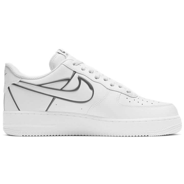 Nike Pánské tenisky Air Force 1 Low Bílé Metalické Cínové DH4098-100