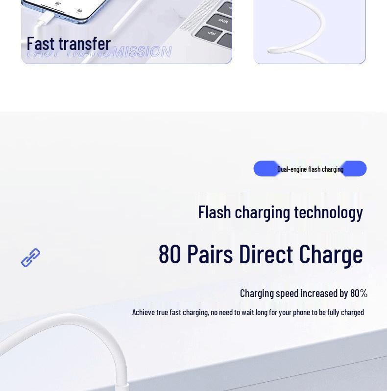 High-Speed Charging Head for Vivo X30/X50/X60 Pro/80, S7e/S9e, and ZW1XiQ Phones