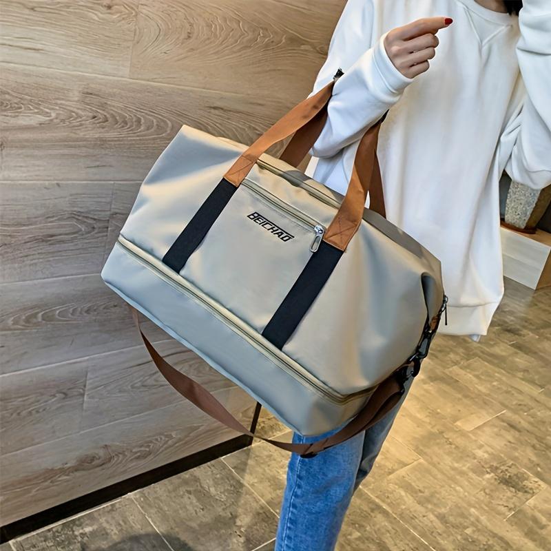 Men And Women Gym Bags, Travel Storage Luggage Bags, Large Capacity Multifunctional Carry-On Bags, Sports Fitness Bags