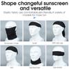 WEST BIKING Casquette d'été respirante pour cyclisme Couvre-visage anti-UV en soie glacée Foulard de sport d'extérieur Masque anti-poussière pour hommes et femmes