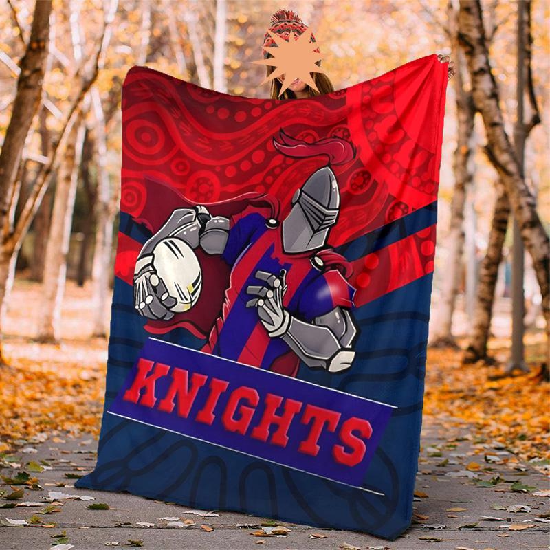 Knights Flannel Blanket Soft Warm All-Season Throw, Design for Camping, Car Travel, Hiking Sofa, Bed, Office Perfect Gift for Parties