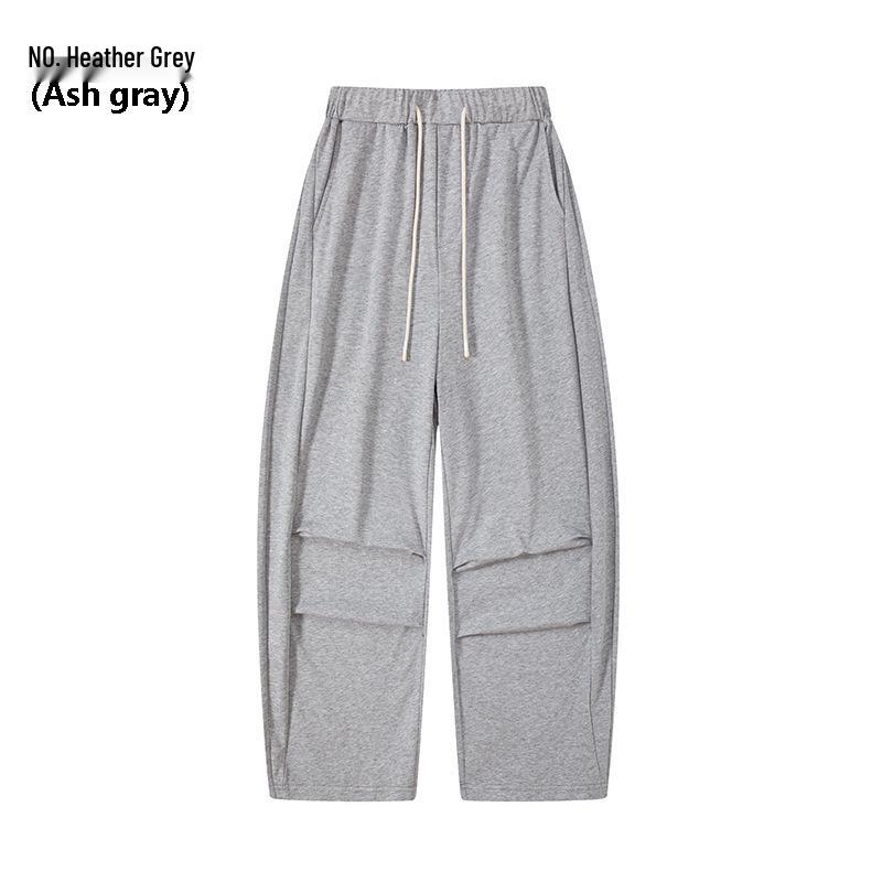

2026 Spring/Summer Women s High-Waist Slimming Curved Blade Pants - Quick-Drying, Breathable, Cooling, Plus Size, Drapey, Versatile American Style. L квітковий/сірий колір