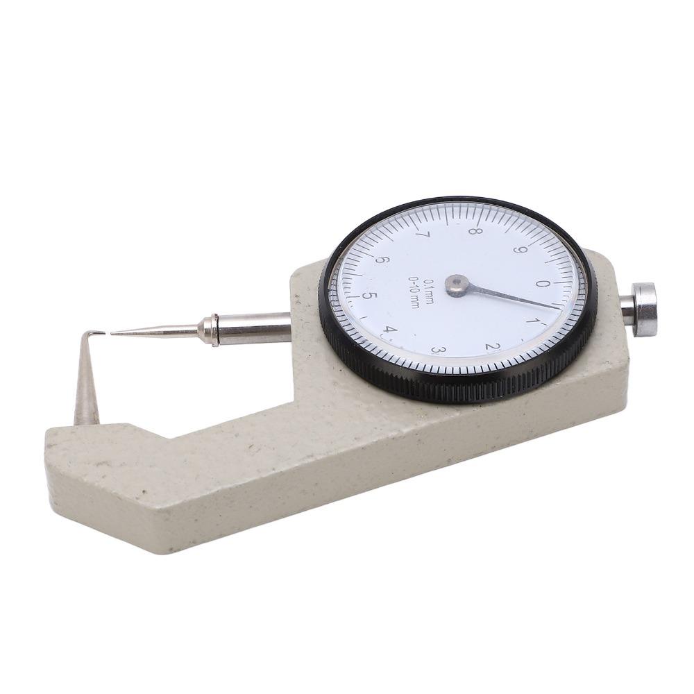 Clear Scale Thickness Micrometer Pointer Display Thickness Meter Portable Thickness Gauge  Metals