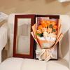 18pcs Soap Flower Bouquet Artificail Roses Forever Flower with Box Practical Valentine's Day Mother's Day Gifts Home Decoration