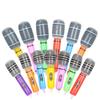PVC Inflatable Toy Microphone - Mini Simulation Musical Instrument for K Song Games and Stage Props