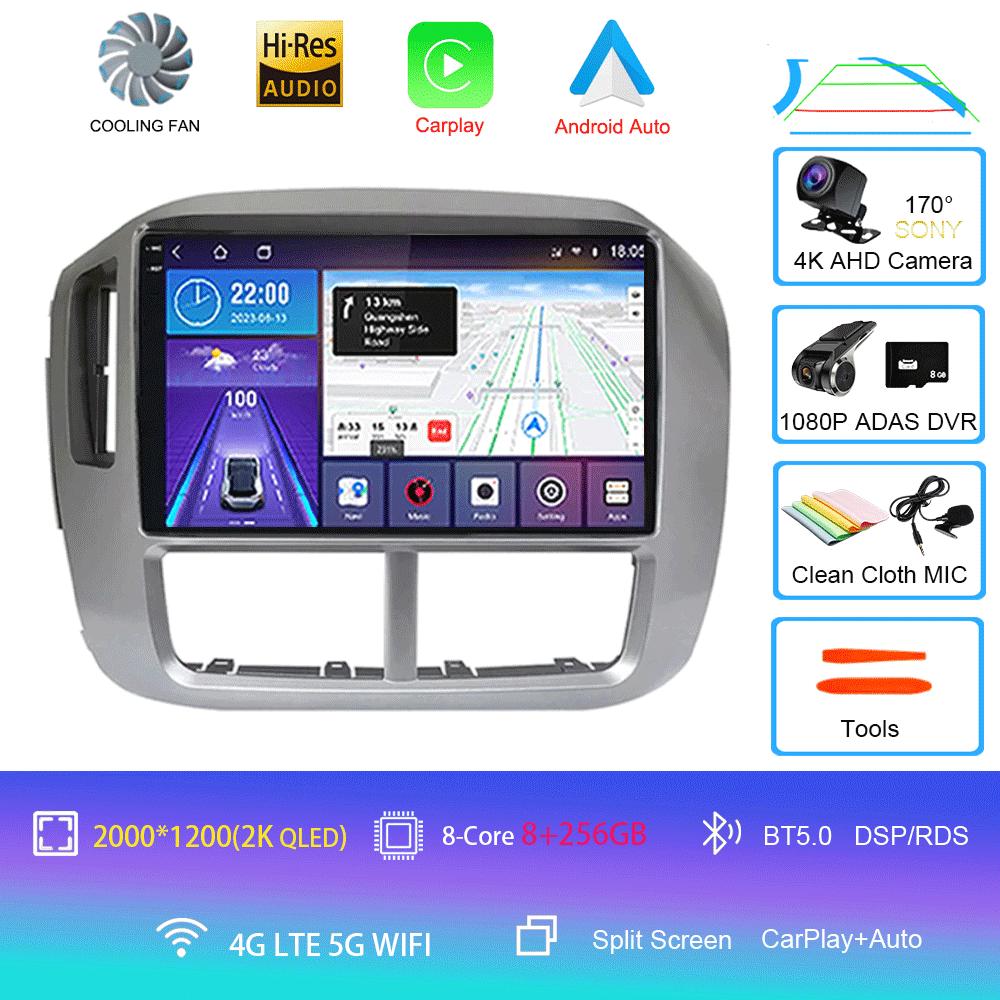 Android 14 Carplay Auto WIFI+4G For Honda Pilot 2006 2007 2008 Car Radio GPS Stereo Multimedia Video Player 2din Head Unit Audio