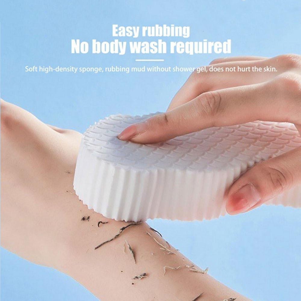 1Pcs Ultra Soft Bath Body Cleansing Bath Sponge, Ultra Soft Exfoliating Bath Sponge, Spa Scrub Exfoliating Exfoliating Sponge