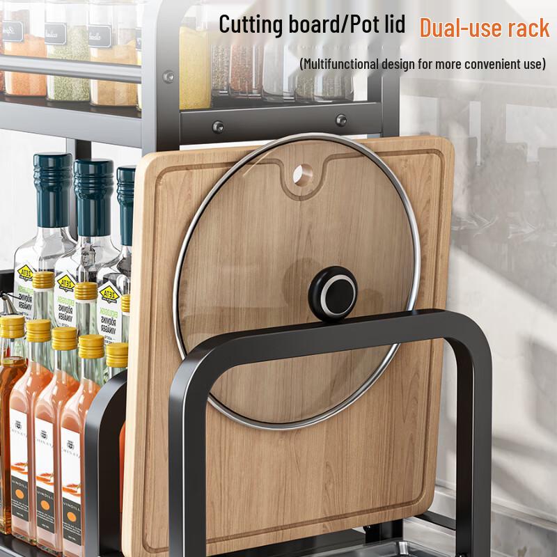 Modern 3-Tier Kitchen Countertop Storage Rack
