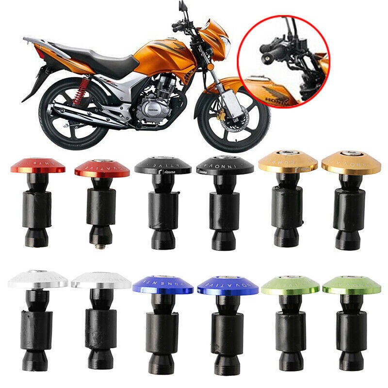 2 PCS Motorcycle Handle Bar End Weight Handlebar Grips Cap Universal Motorcycle Modification