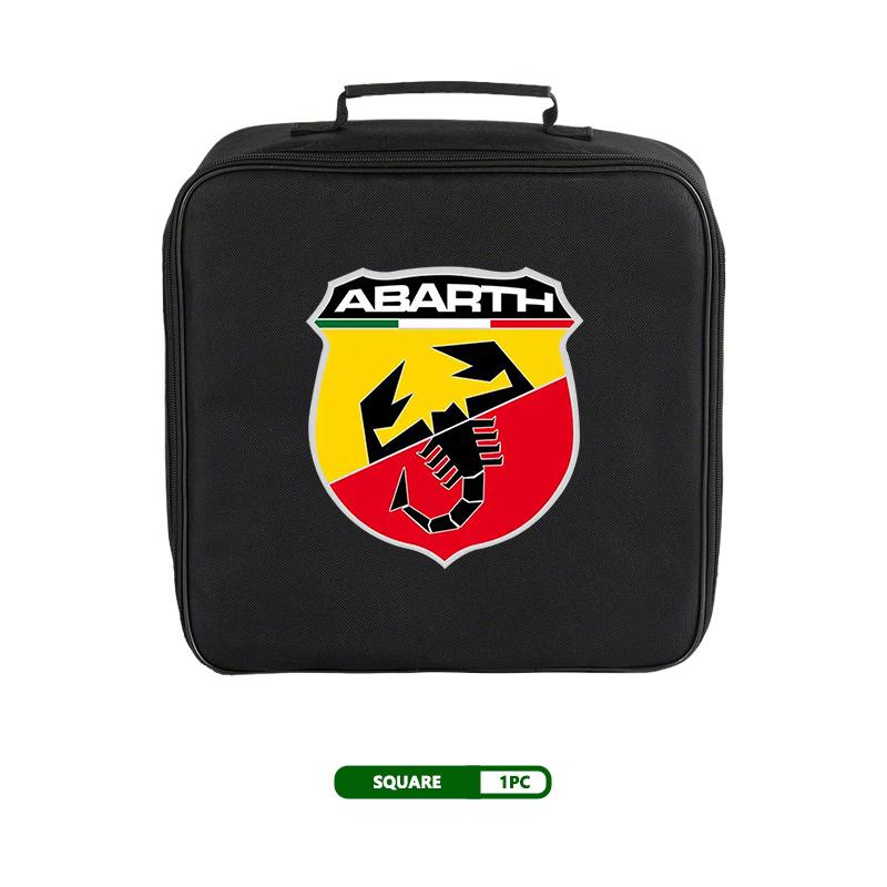 Oxford Cloth Car Charge Cable Case Organiser Waterproof Charging Gun Storage Bag For Abarth FIAT 500 FR Stilo Doblo Tipo Lancia