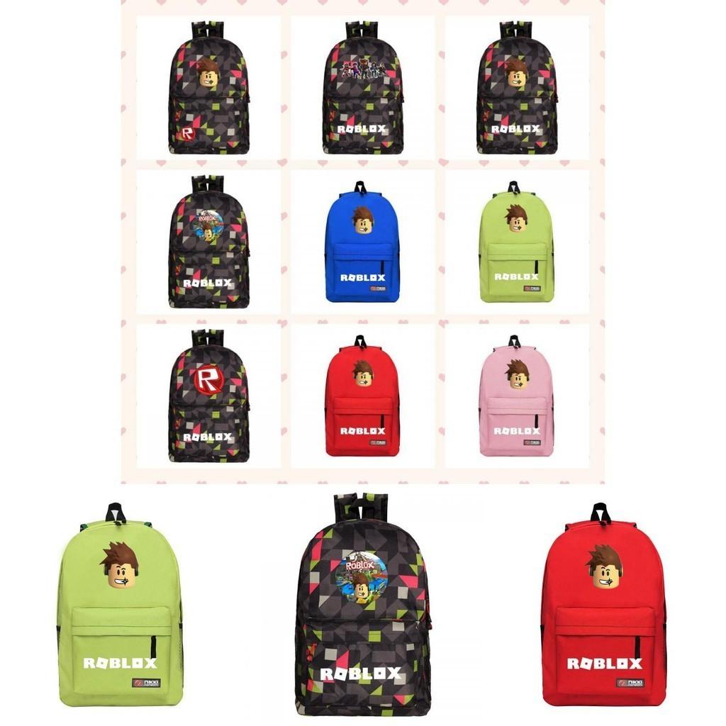 Stylish Roblox Plaid Backpack For Cool Students
