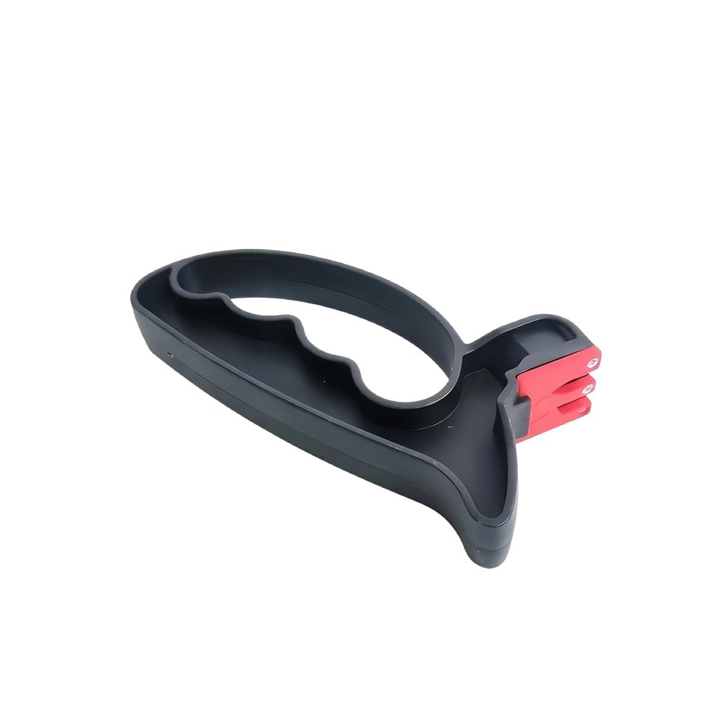 Two-port Mini Knife Sharpener Household Fast Hand-held Knife Sharpener Lightweight and Ergonomic Multifunctional Knife Sharpener