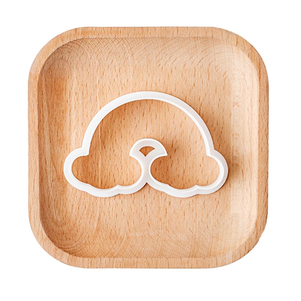 Cookie Cutters Cookie Embossing Mold Birthday Series Baking Tools Biscuit Mold Plastic Material for DIY Baking Cookie