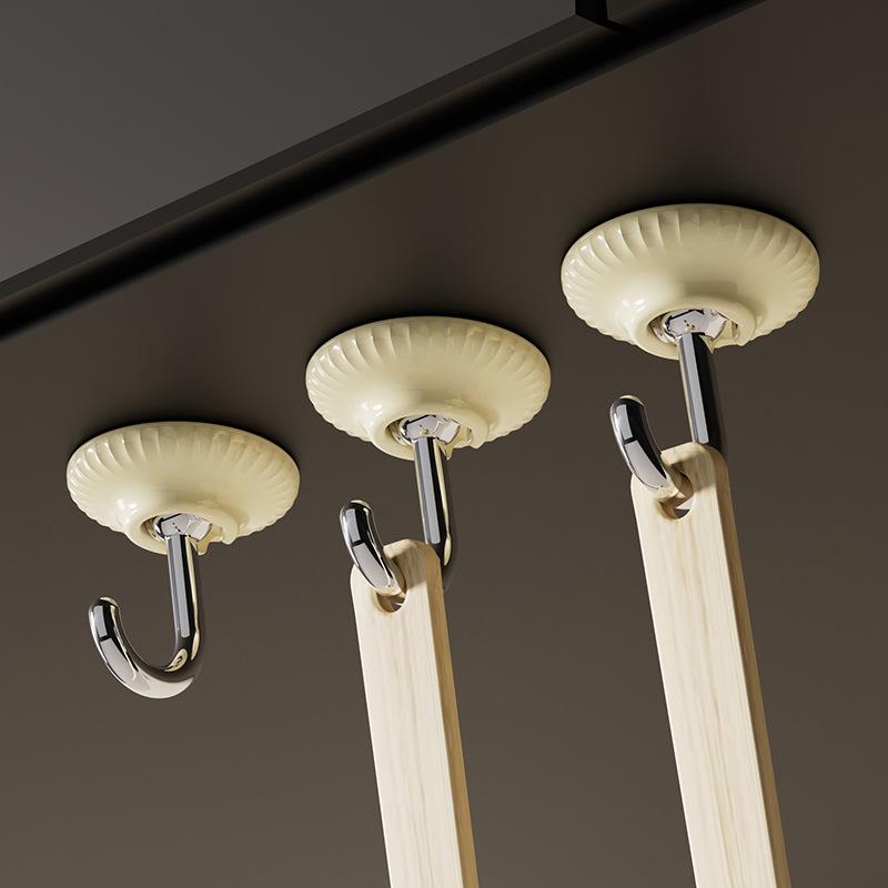 Minimalist Adhesive Wall Hook - Strong, Traceless, and Punch-Free for Bathroom, Kitchen, and Doors