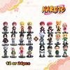12/24Pcs/Set Naruto Shippuden Anime Figures Hinata Sasuke Itachi Kakashi Gaara Figure Toys Q Version Action Figurine Model Dolls