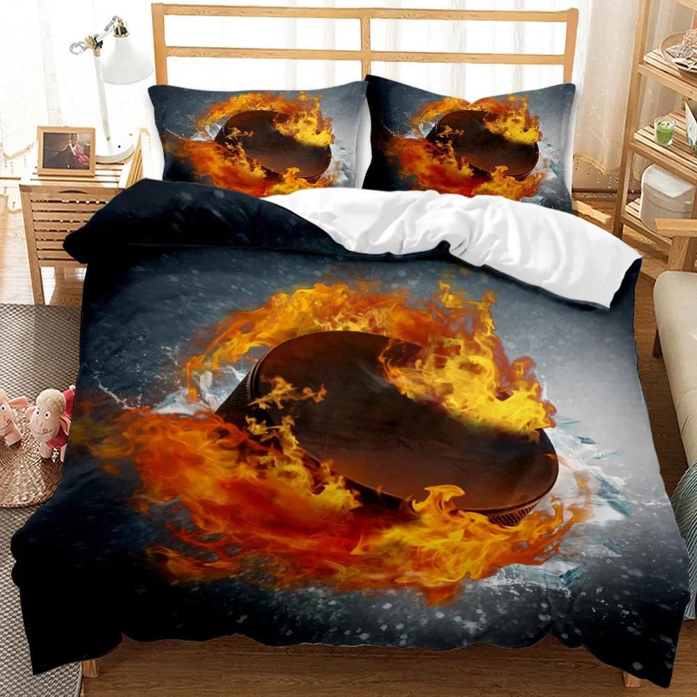 10% Polyester Beding Set Home Textile House De Couete Fotbal Soft Duvet Cover Sets for Boy Quen Ful Twin Single Sized Dimensions Bedrom