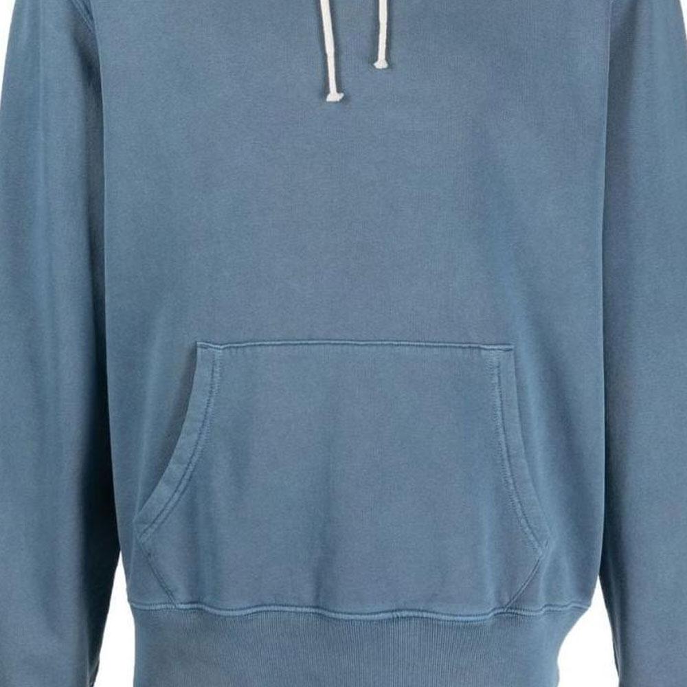 Polo Ralph Lauren FW22 Solid Color Hooded Pullover Long Sleeve Sweatshirt Men Sweatshirt Blue 710877093-006