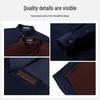 Montagut Men's Long-Sleeve Cotton Business Casual Shirt
