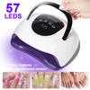 SUN X9 Max UV LED Nail Lamp, Fast Drying Gel Nail Polish Dryer, 57LEDs, Home Use, Nail Lamp with Auto Sensor for Manicure Salon
