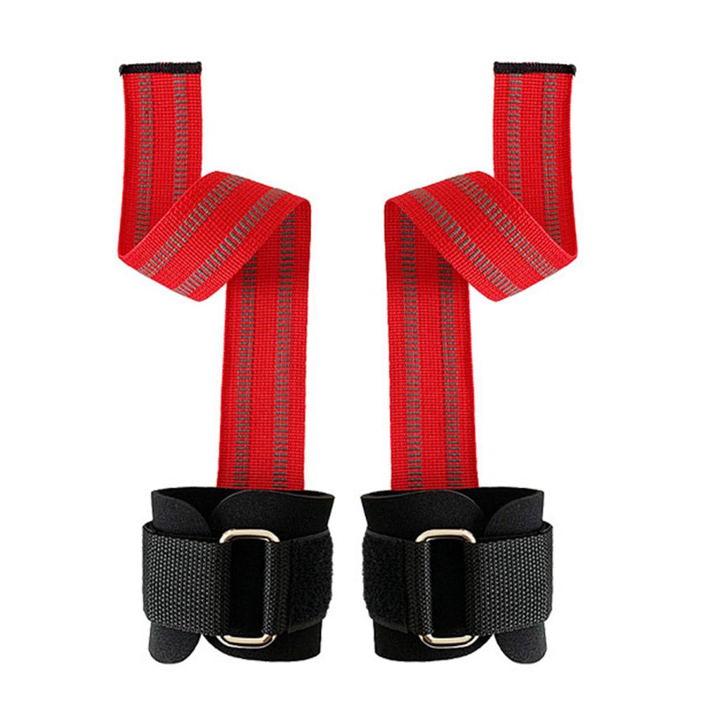Silicone Weightlifting Straps Anti-Slip Lifting Wrist Wrist Crossfit Strength Grips Support Straps Hand Deadlifts Training