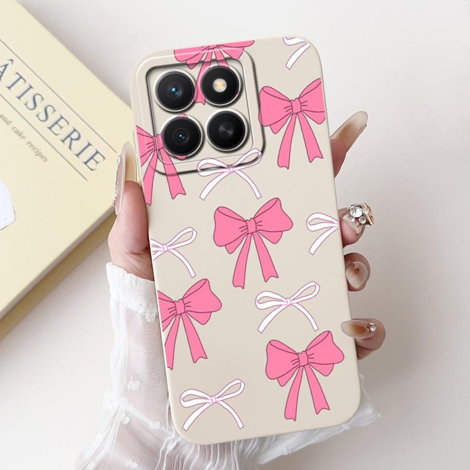 For Honor X8c ABR-LX1 ABR-LX2 ABR-LX3 Case Fashion Girl Butterfly Soft Silicone Couple Cover For Honor X8C X 8C 2025 Phone Shell
