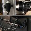 1PC 50mm Aluminum Oil Pump Bracket Universal Fit Lightweight Durable Construction Auto Parts