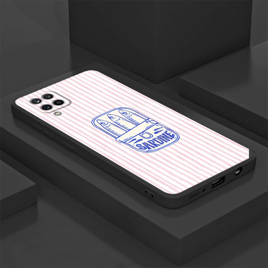 Cartoon Creative Fish Funda Phone Cover Case for Samsung Galaxy A12 A50 A05 A16 A40 A15 A13 A20 A70 A06 A04 A17