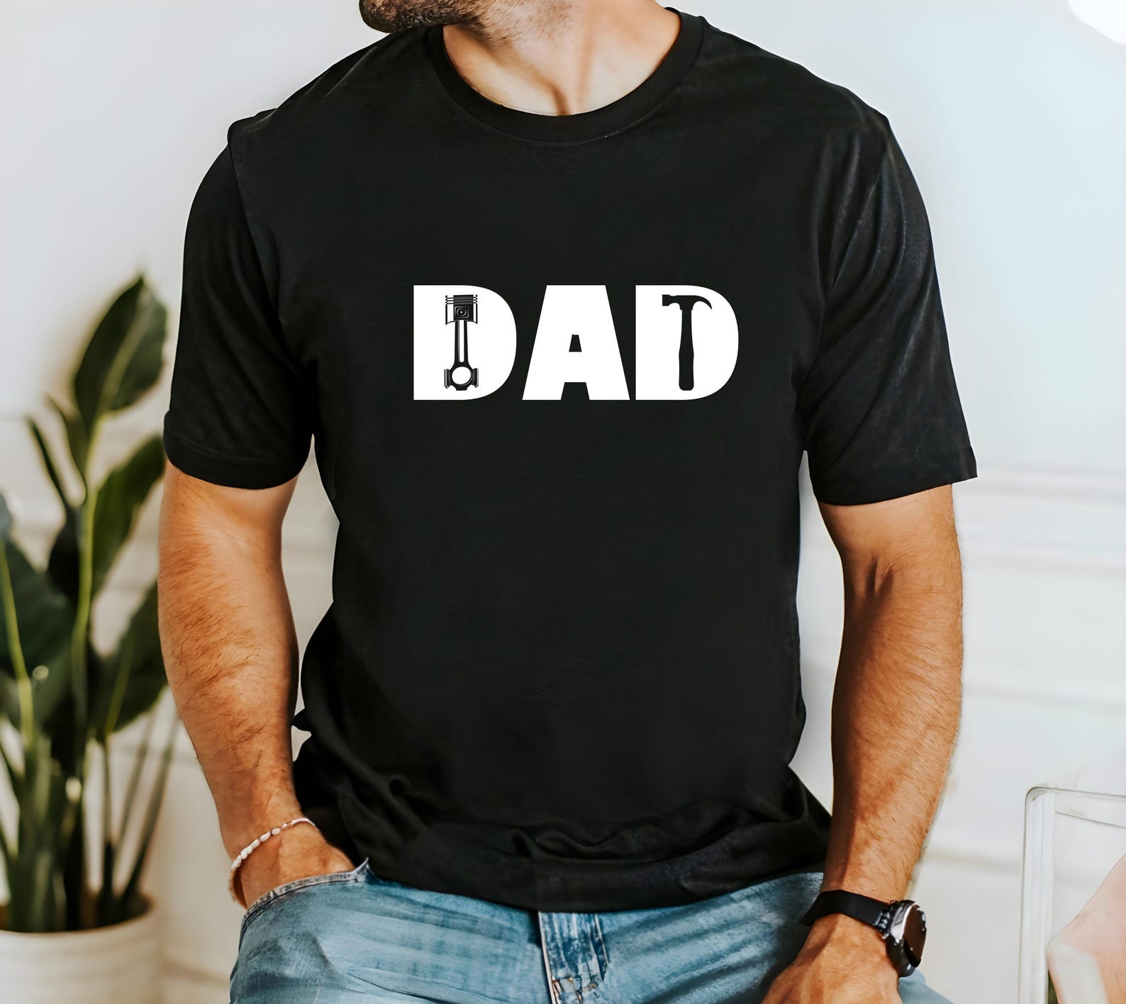 Funny Mechanic Dad T-Shirt: Car Lover Garage Tee 3XL